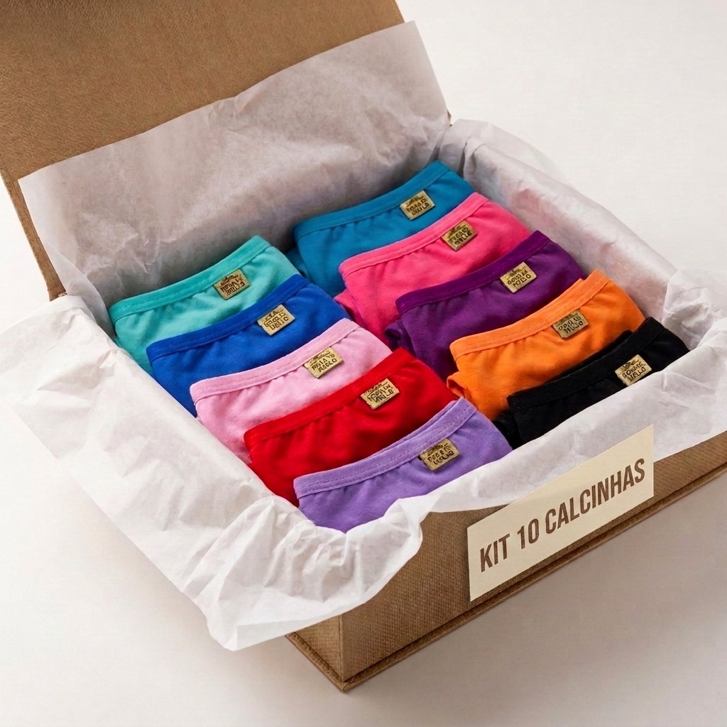 Kit Shortinho Estilo Cueca Conforto