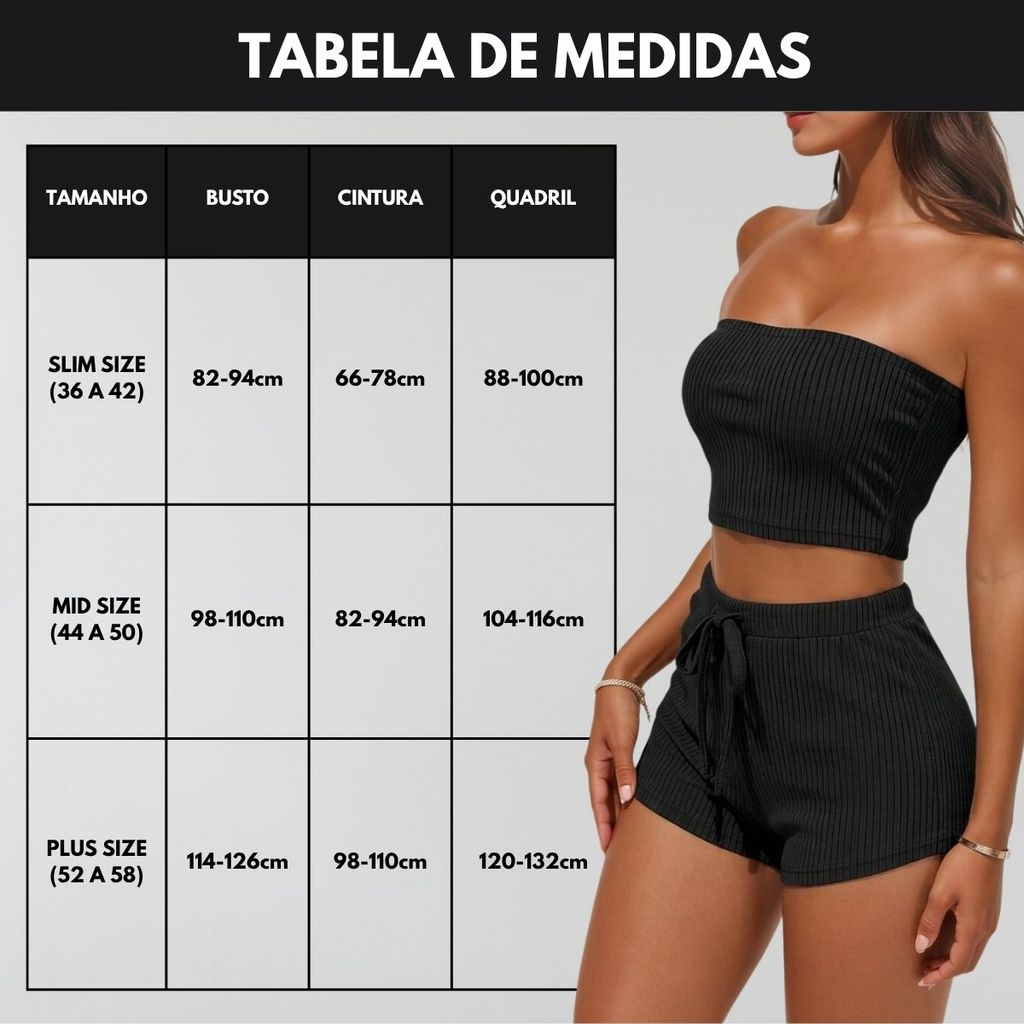3 Conjunto Feminino Short e Cropped Feninino Conjuntos Feminino Verão Plus Size Praia